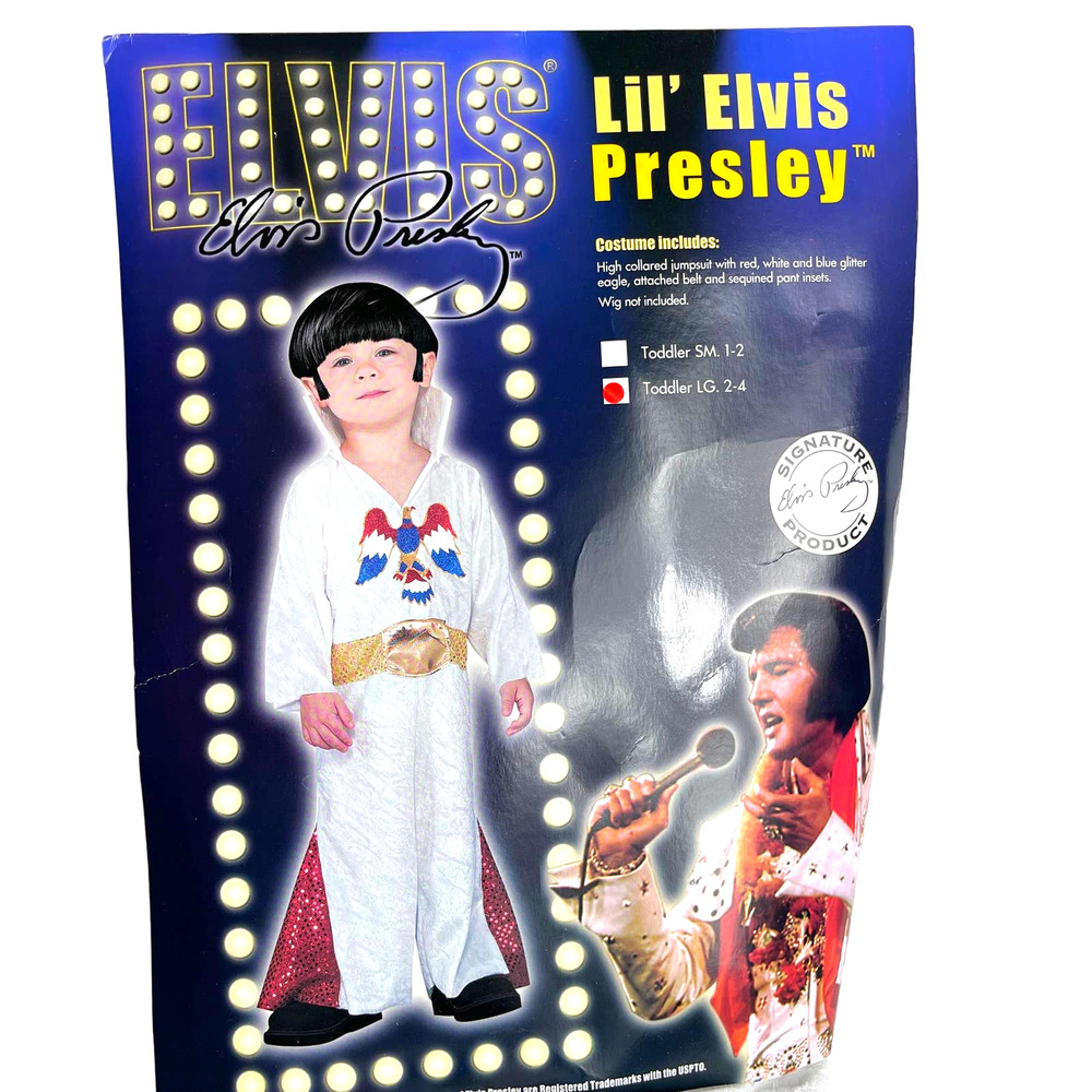 Toddler Elvis Presley Costume - White